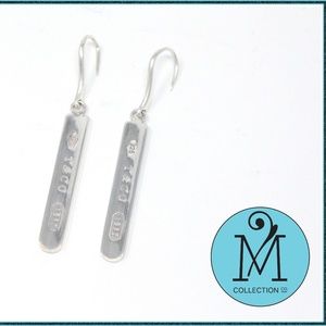 Tiffany & Co. 1837 bar drop dangle earrings